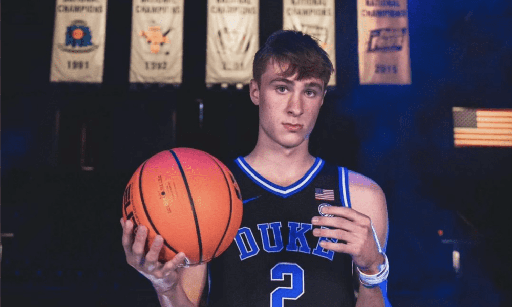 Duke's Freshman Phenom Cooper Flagg Signs Shoe Deal